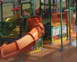There are also small slides for the kids so the young visitors can enjoy their day in a safe place.